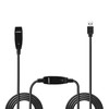 USB Prailginimo Laidas - LINDY USB 3.0 Aktyvus Prailginimo Laidas, 5 Gbps, Type A M/F, 15 m, Juodas