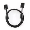 GEMBIRD CC-PPVGA-10-B Gembird VGA HD15m/HD15m dvigubai ekranuotas su 2 feritais 10ft juodas