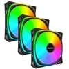 Montech AX120 PRO PWM Fan, ARGB – 3-Pack, 120mm, juodas