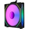 Lian Li UNI FAN SL-INF 120 su RGB apšvietimu