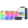 Montech GF120R V2 ARGB(baltas, 3er Pack, Reverse, 120 mm)