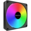 „Montech Fan GF120R V2 ARGB PWM“ atvirkštinis juodas 120 mm ventiliatorius