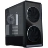 Kompiuterio korpusas Lian Li LANCOOL 217 INF, Mid-Tower, grūdinto stiklo šoninis langas, RGB apšvietimas, juodos spalvos