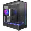 Montech KING 45 PRO PC Case, Mid Tower, ATX, Tempered Glass, RGB – juodas