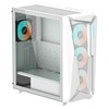 Gigabyte case C301 SZKŁO balta, ATX, Mid Tower, balta
