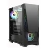 Case GOLDEN TIGER Supported motherboard form factors ATX/micro ATX Juodas Midi Tower Buffalo M730i BUFFALOM730I