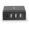 Įkroviklis - LINDY 4 Port USB Type C &amp; A Smart Charger 72W Power Delivery