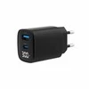 Gembird USB QC3.0 Type-C 30W PD LCD juodas