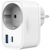 ĮKROVIKLIS USB UNIVERSALUS 20W BALTA/2P AC TA-ACPDQC20-01-W GEMBIRD