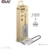 „Club 3D“ AV signalo perdavimo sistema „Club 3D“ vaizdo šakotuvas „Thunderbolt“ 3–2 DP, dvigubas 4K60Hz arba vienas 8K60Hz/4K120Hz