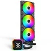 Chłodzenie wodne Montech HyperFlow Digital 360 Juoda