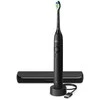 Juodas Philips Sonicare 3100 šepetėlis su dėklu ir įkrovikliu
