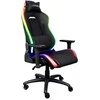 TRUST GXT 719 RUYA RGB juoda ergonominė kėdė
