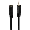 Garso Adapteris - LINDY Garso Adapteris 2.5 mm M/F 3.5mm, Juodas