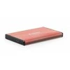 rožinis 2,5 colio HDD korpusas su USB jungtimi