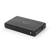 GEMBIRD EE3-U3S-3 HDD external enclosure for 3.5inch SATA - USB 3.0 Aliuminio Juodas