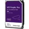 HDD WESTERN DIGITAL Violetinė Pro 22TB 512 MB 7200 rpm 3,5" WD221PURP