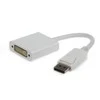GEMBIRD A-DPM-DVIF-002-W Gembird Displayport kištukas (vyriškas) į DVI (24+5) kištuką (lizdas), baltas