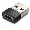 Vention USB 2.0 - USB-C adapteris PVC - Juodas
