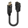 Lindy DisplayPort į HDMI 15 cm juodas