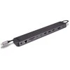 USB C Dokavimo Stotis - LINDY Plugable DST-Mini XT 810 8K/4K60, 100W PD, USB 3.2, Gigabit Ethernet, Pilka