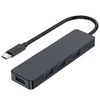 GEMBIRD 4 prievadų USB 3.1 Gen 1 Type-C HUB