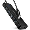 AXAGON Travel keturių prievadų USB-C 5Gbps šakotuvas | HUE-C1C