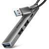AXAGON ALU STRIP USB-A 4 prievadų šakotuvas | HUE-STA
