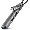 AXAGON ALU STRIP USB-C 4 prievadų šakotuvas | HUE-STC