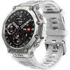 Išmanusis laikrodis Amazfit T-Rex 3, Nerudijančio plieno korpusas su pilkos spalvos silikoniniu dirželiu