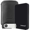 Kietasis diskas Išorinė HDD atmintinė INTENSO 1TB USB 3.2 Juoda