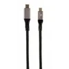 USB Kabelis - Gembird CCBP-USB3-CMCM100-1.5M, Juodas, Sidabras