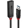 USB Prailginimo Laidas - LINDY USB 3.0 Aktyvus Prailginimo Laidas Plonas 8 m