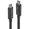 Thunderbolt Laidas - LINDY Thunderbolt 3 Laidas, 40Gbps, 100W PD, 2 m, Juodas