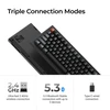 Belaidė mechaninė klaviatūra Keychron V1 Ultra Wireless (V1U-D4) | Hot Swappable | RGB | Banana tipo jungikliai