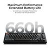 Belaidė mechaninė klaviatūra Keychron V1 Ultra Wireless (V1U-D4) | Hot Swappable | RGB | Banana tipo jungikliai