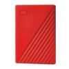 Išorinis kietasis diskas HDD Western Digital My Passport (2TB, USB 3.2), raudonas