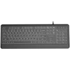 Gembird KB-UML-04-CYRL Slim su laidu backlight klaviatūra, juodas, Cyrillic išdėstymas