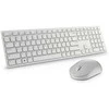 Dell | Klaviatūra ir pelė | KM5221W Pro | Klaviatūros ir pelės rinkinys | Wireless | su pele | Russian | Baltas