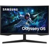 LCD Monitorius SAMSUNG LS27CG552EUXEN 27" Gaming/Curved Panel VA 2560x1440 16:9 165 Hz Matte 1 ms Height adjustable Colour Juodas LS27CG552EUXEN