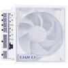 Lian Li EDGE GOLD 850 80 PLUS Gold Power Supply, PCIe 5.1, ATX 3.1 – 850 Watts, baltas