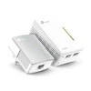TP-LINK Powerline Wi-Fi rinkinys TL-WPA4221 KIT 10/100 Mbit/s, Ethernet LAN (RJ-45) jungtys 2, 802.11n, 2.4GHz, Wi-Fi duomenų perdavimo sparta (maks.) 600 Mbit/s