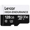 Lexar | Flash atminties kortelė | Didelės talpos | 128 GB | Micro SDHC | Flash atminties klasė UHS-I