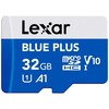 Atminties kortelė Karta Lexar Mėlyna Plus Micro SDHC 32 GB Class 10 UHS-I/U1 A1 V10 (LMSBLPL032G-BNANG)