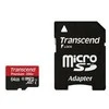 Transcend 64GB micro SD kortelė ir SD adapteris