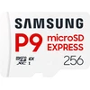 SAMSUNG P9 Express Micro SD Express Card 256GB 4K UHD NVMe 1.3 800 MB/s Read 200 MB/s Write Atminties kortelė for Nintendo Switch 2