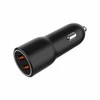 Gembird TA-UC-A2QC36-CAR-01 2x USB QC3.0 36W juoda