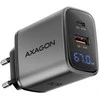 AXAGON sieninis įkroviklis 67 W, USB-A + USB-C, PD3.0/PPS/QC4+/SF | ACU-PQ67D