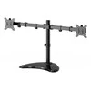 Laikiklis Gembird MS-D2ST-02 Monitorius desk stand (rotate, tilt, swivel), 13”-32”, juodas