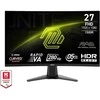 Monitorius MSI MAG276CXF 27 colių Rapid VA FHD Curve 1500R 280Hz 1ms 2xHDMI DP ausinių išvestis Juodas